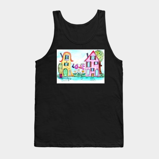 love Tank Top by SimoneMonschein